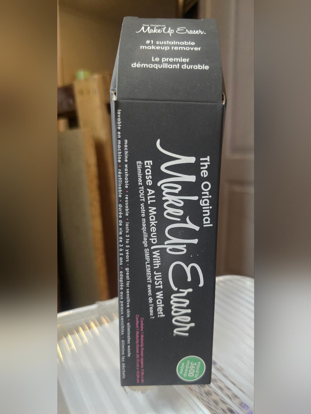 MakeUp Eraser Black Original Makeup Remover Box